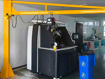 Тип колонны электрический вращающийся джиб кран